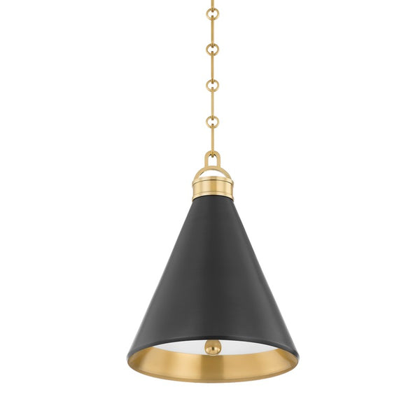 Hudson Valley - MDS1302-ADB - One Light Pendant - Osterley - Aged/Antique Distressed Bronze from Lighting & Bulbs Unlimited in Charlotte, NC
