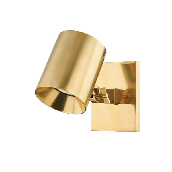 Hudson Valley - MDS1700-AGB - One Light Wall Sconce - Highgrove - Aged Brass from Lighting & Bulbs Unlimited in Charlotte, NC