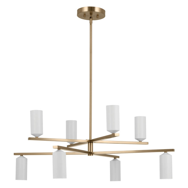 Kichler - 52532CPZWH - LED Chandelier - Gala - Champagne Bronze from Lighting & Bulbs Unlimited in Charlotte, NC