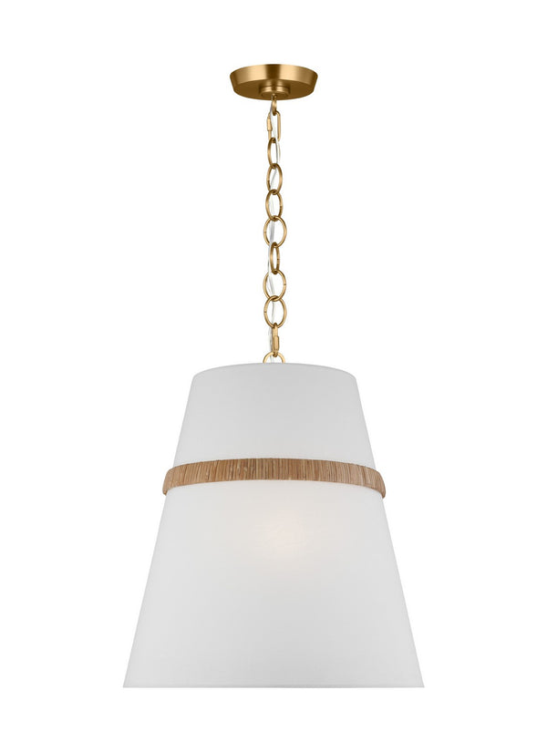 Visual Comfort Studio - AP1173RTN - Three Light Pendant - Cordtlandt - Rattan from Lighting & Bulbs Unlimited in Charlotte, NC