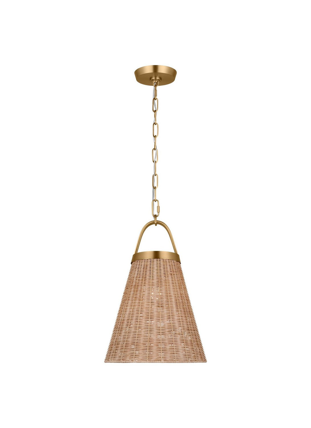 Visual Comfort Studio - CP1421BBS - One Light Pendant - Whitby - Burnished Brass from Lighting & Bulbs Unlimited in Charlotte, NC