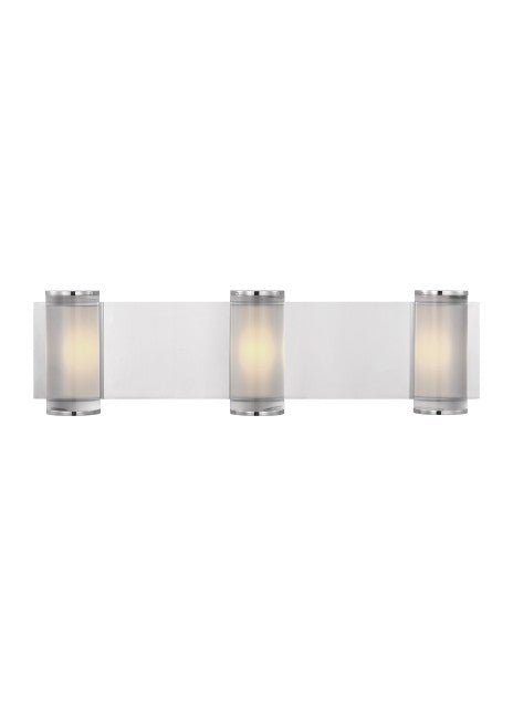 Visual Comfort Modern - KWWS10127CN - LED Wall Sconce - Polished Nickel from Lighting & Bulbs Unlimited in Charlotte, NC