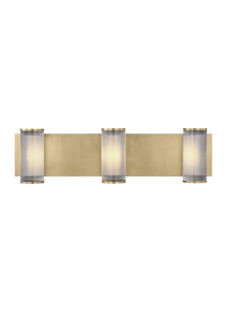 Visual Comfort Modern - KWWS10127CNB - LED Wall Sconce - Natural Brass from Lighting & Bulbs Unlimited in Charlotte, NC