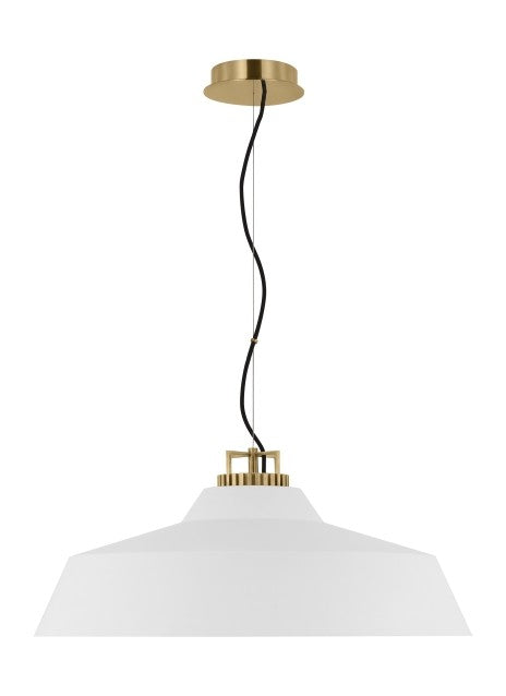 Visual Comfort Modern - SLPD13127WNB - LED Pendant - Natural Brass from Lighting & Bulbs Unlimited in Charlotte, NC