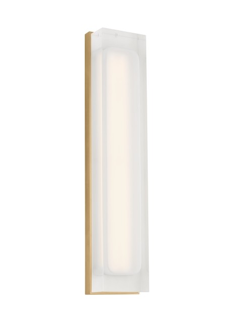 Visual Comfort Modern - SLWS12230NB - LED Wall Sconce - Natural Brass from Lighting & Bulbs Unlimited in Charlotte, NC