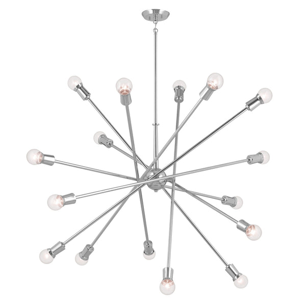 Kichler - 52537CH - 16 Light Chandelier - Armstrong - Chrome from Lighting & Bulbs Unlimited in Charlotte, NC