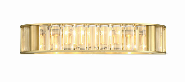 Crystorama - FAR-6005-AG - Four Light Bath - Farris - Aged Brass from Lighting & Bulbs Unlimited in Charlotte, NC