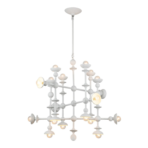 Alora - CH328129AW - 18 Light Chandelier - Cadence - Antique White from Lighting & Bulbs Unlimited in Charlotte, NC