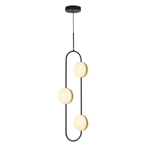 Alora - PD302003MBBG - LED Pendant - Tagliato - Matte Black/Brushed Gold from Lighting & Bulbs Unlimited in Charlotte, NC