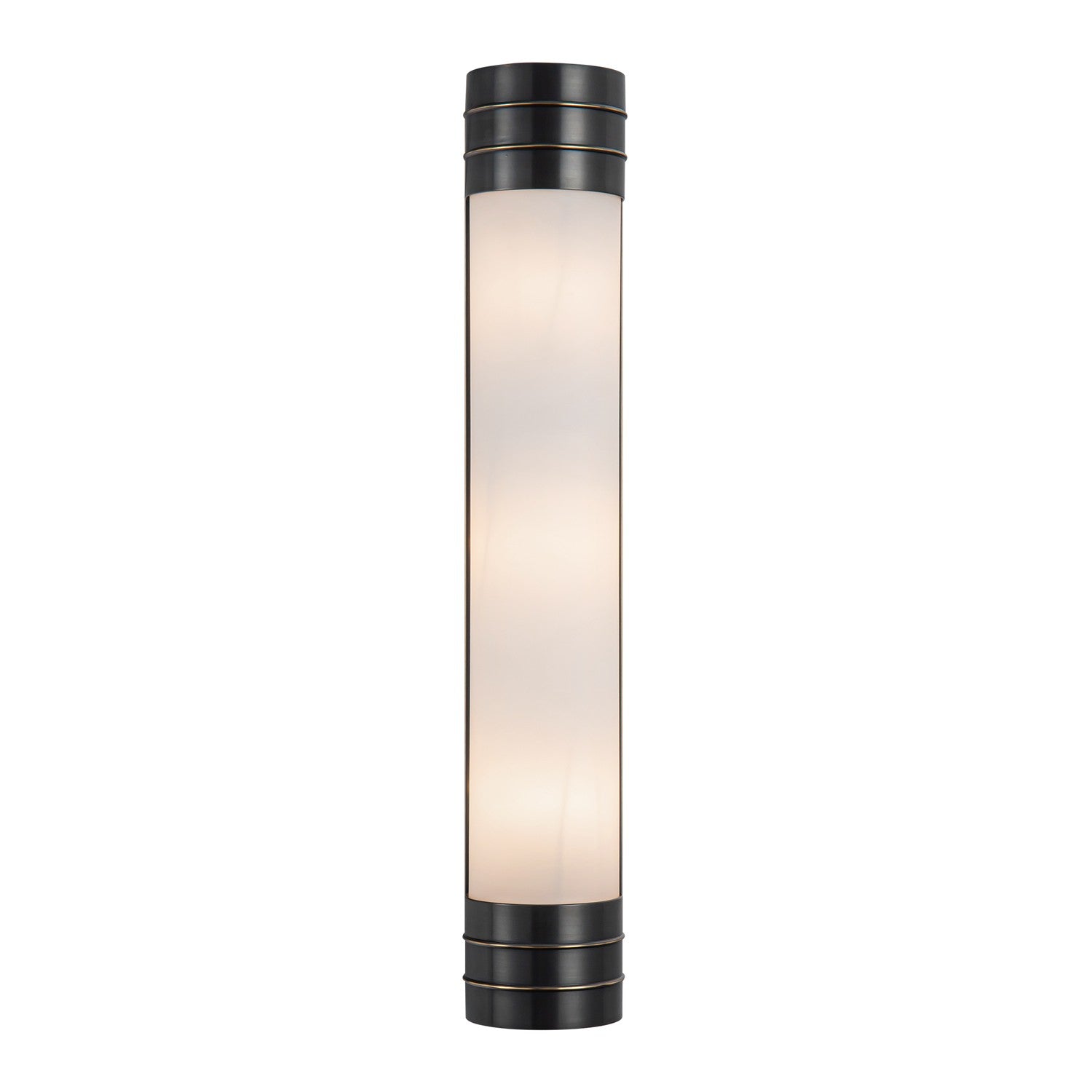 Alora - WV348224UBOP - Three Light Vanity - Willard - Urban Bronze/Matte Opal Glass from Lighting & Bulbs Unlimited in Charlotte, NC