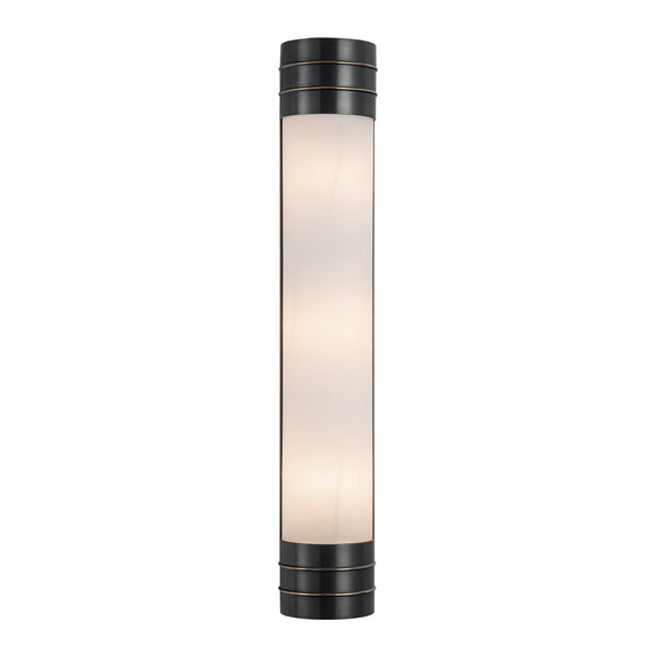 Alora - WV348224UBOP - Three Light Vanity - Willard - Urban Bronze/Matte Opal Glass from Lighting & Bulbs Unlimited in Charlotte, NC