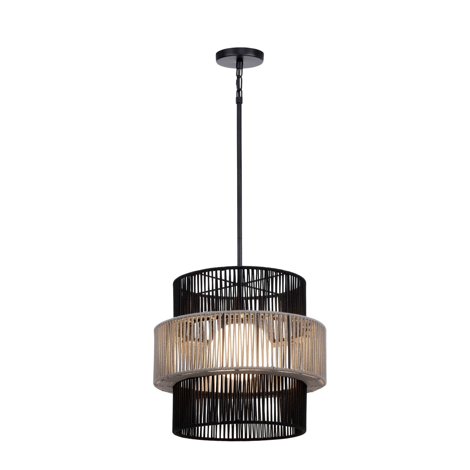 Eurofase - 46632-012 - One Light Pendant - Aden - Black from Lighting & Bulbs Unlimited in Charlotte, NC