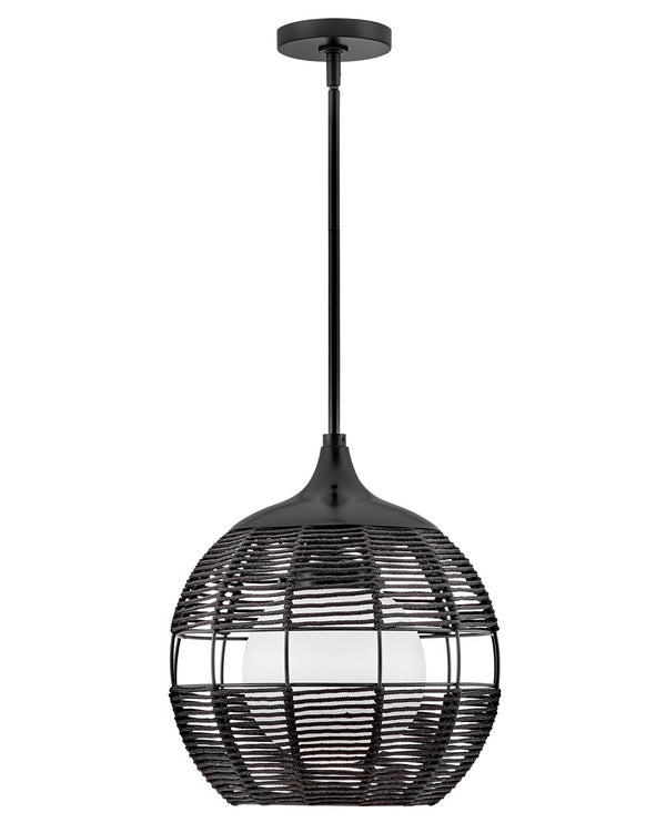 Hinkley - 19677BK - LED Pendant - Maddox - Black from Lighting & Bulbs Unlimited in Charlotte, NC