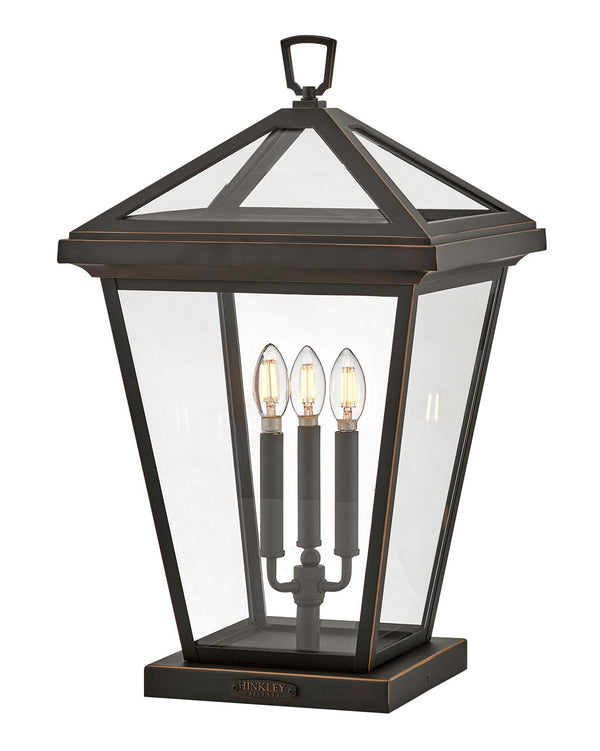 Hinkley - 2557OZ - LED Pier Mount Lantern - Alford Place - Oil Rubbed Bronze from Lighting & Bulbs Unlimited in Charlotte, NC