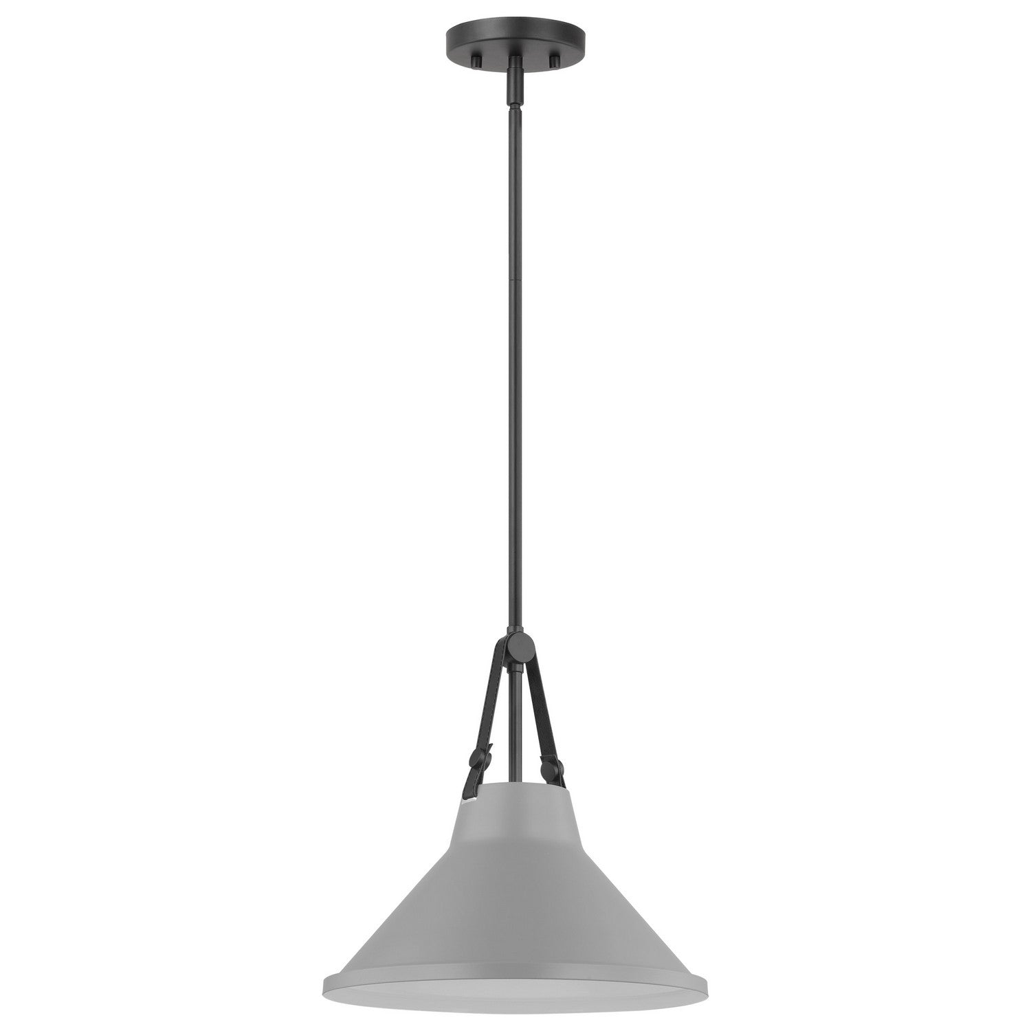 Nuvo Lighting - 60-7646 - One Light Pendant - Zelda - Black from Lighting & Bulbs Unlimited in Charlotte, NC