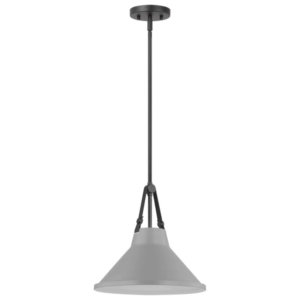 Nuvo Lighting - 60-7646 - One Light Pendant - Zelda - Black from Lighting & Bulbs Unlimited in Charlotte, NC
