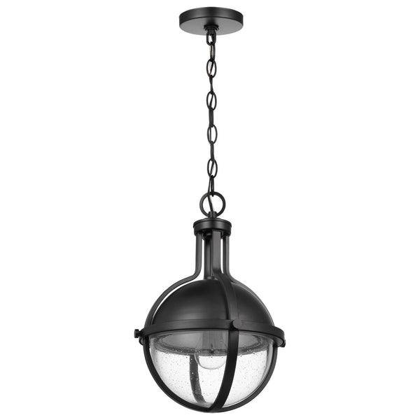 Nuvo Lighting - 60-7674 - One Light Pendant - Lincoln - Matte Black from Lighting & Bulbs Unlimited in Charlotte, NC