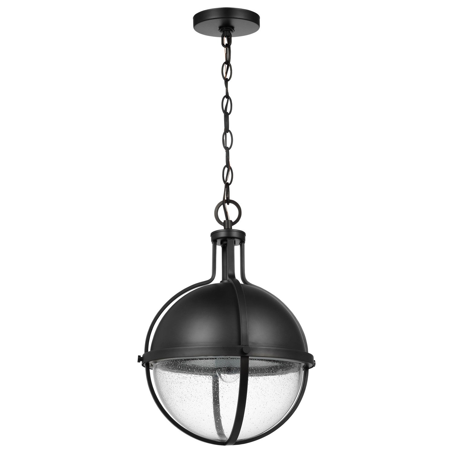 Nuvo Lighting - 60-7675 - One Light Pendant - Lincoln - Matte Black from Lighting & Bulbs Unlimited in Charlotte, NC