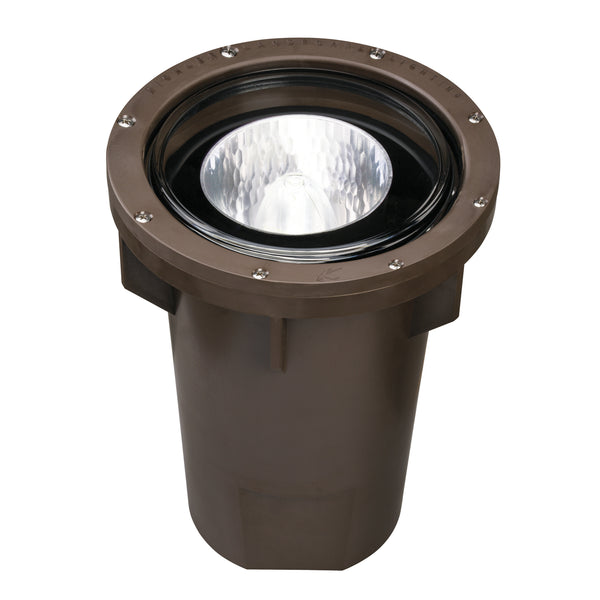 Kichler - 15295AZ - One Light In-Ground - Hid High Intensity Discharge - Architectural Bronze from Lighting & Bulbs Unlimited in Charlotte, NC