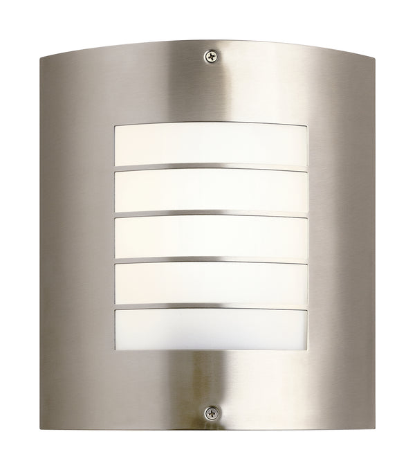 Kichler - 6040NI - One Light Outdoor Wall Mount - Newport - Brushed Nickel from Lighting & Bulbs Unlimited in Charlotte, NC