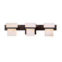 Three Light Wall Sconce from the Kakomi Collection by Hubbardton Forge