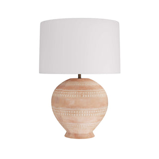 Arteriors - PTS02-127 - One Light Table Lamp - Tahoe - White Wash Terracotta from Lighting & Bulbs Unlimited in Charlotte, NC
