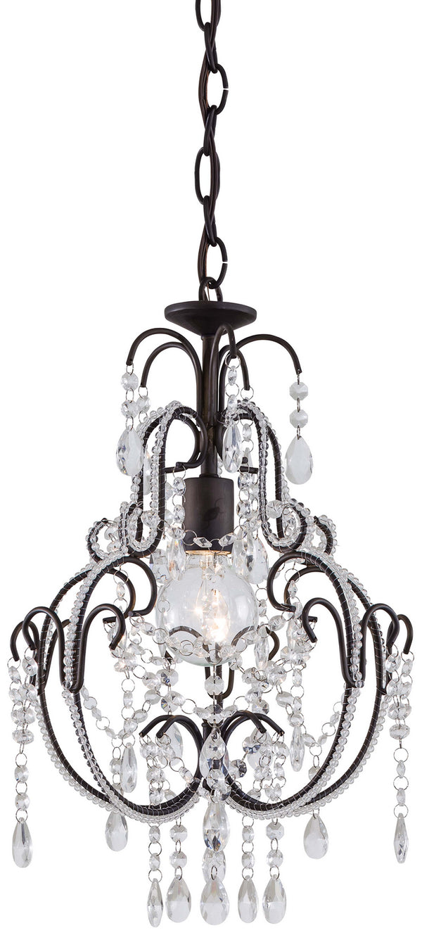 Minka-Lavery - 3123-489 - One Light Mini Chandelier - Taylor Bronze from Lighting & Bulbs Unlimited in Charlotte, NC