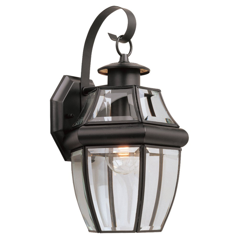 Generation Lighting - 8067-12 - One Light Outdoor Wall Lantern - Lancaster - Black from Lighting & Bulbs Unlimited in Charlotte, NC
