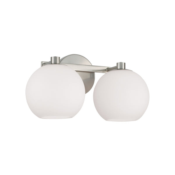 Capital Lighting - 152121BN-548 - Two Light Vanity - Ansley - Brushed Nickel from Lighting & Bulbs Unlimited in Charlotte, NC
