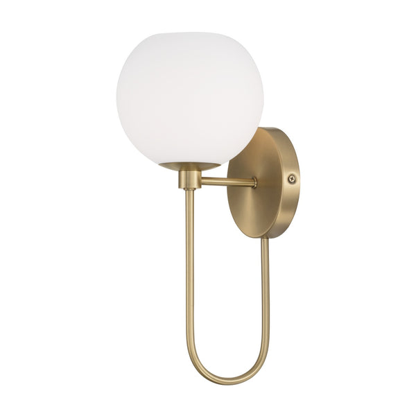 Capital Lighting - 652111AD-548 - One Light Wall Sconce - Ansley - Aged Brass from Lighting & Bulbs Unlimited in Charlotte, NC