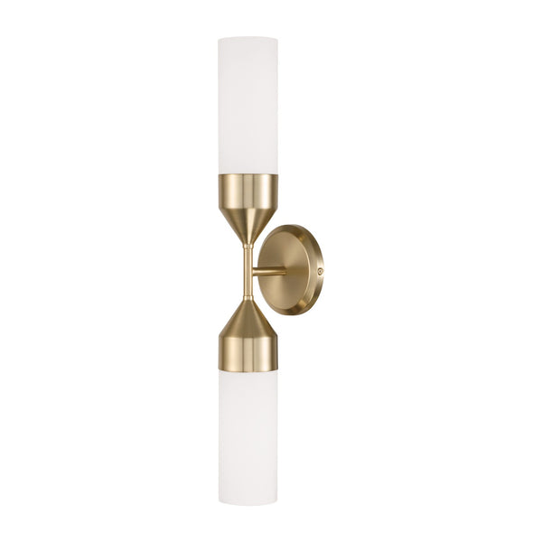 Capital Lighting - 652421MA - Two Light Wall Sconce - Devon - Matte Brass from Lighting & Bulbs Unlimited in Charlotte, NC