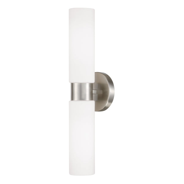 Capital Lighting - 652621BN - Two Light Wall Sconce - Theo - Brushed Nickel from Lighting & Bulbs Unlimited in Charlotte, NC