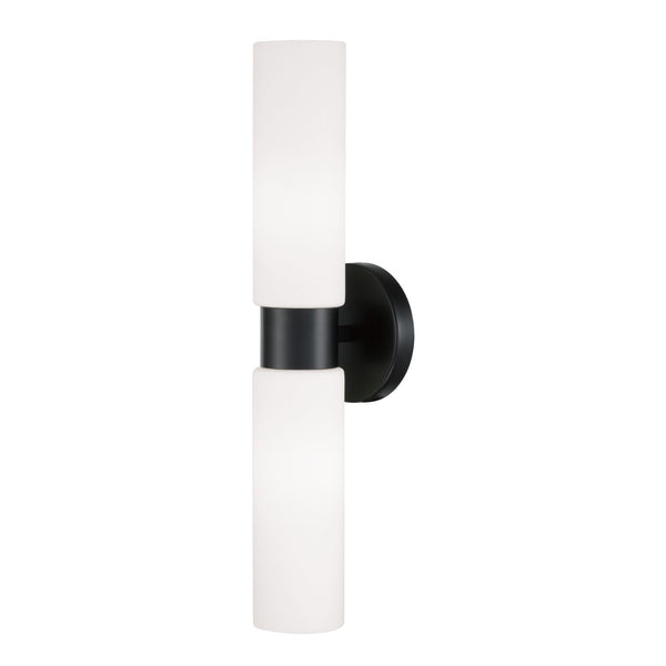 Capital Lighting - 652621MB - Two Light Wall Sconce - Theo - Matte Black from Lighting & Bulbs Unlimited in Charlotte, NC