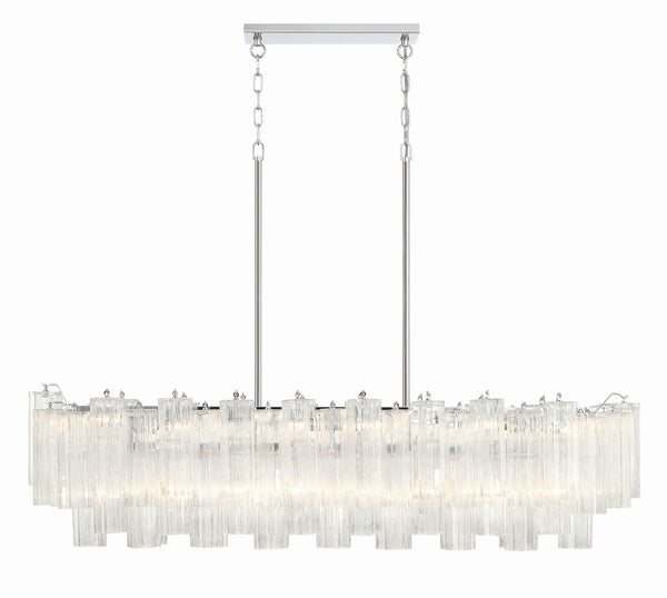 Crystorama - ADD-317-CH-CL - 14 Light Chandelier - Addis - Polished Chrome from Lighting & Bulbs Unlimited in Charlotte, NC
