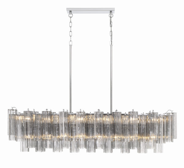 Crystorama - ADD-317-CH-SM - 14 Light Chandelier - Addis - Polished Chrome from Lighting & Bulbs Unlimited in Charlotte, NC