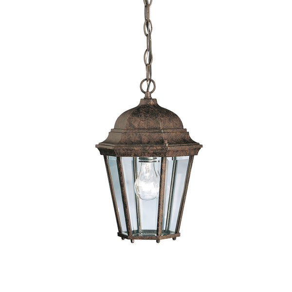 Kichler - 9805TZ - One Light Outdoor Pendant - Madison - Tannery Bronze from Lighting & Bulbs Unlimited in Charlotte, NC