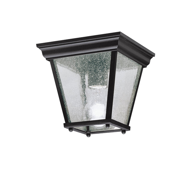 Kichler - 9859BK - One Light Outdoor Ceiling Mount - No Family - Black from Lighting & Bulbs Unlimited in Charlotte, NC