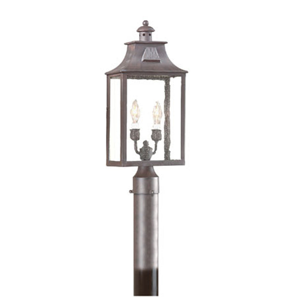 Troy Lighting - P9003-SFB - Two Light Post Lantern - Newton - Old Bronze from Lighting & Bulbs Unlimited in Charlotte, NC