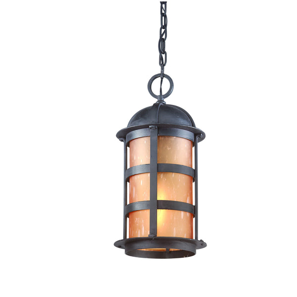 Troy Lighting - F9255NB - One Light Hanging Lantern - Aspen - Natural Bronze from Lighting & Bulbs Unlimited in Charlotte, NC