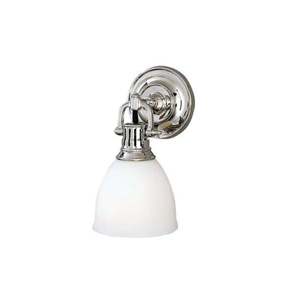 Hudson Valley - 2201-PN - One Light Wall Sconce - Pelham - Polished Nickel from Lighting & Bulbs Unlimited in Charlotte, NC