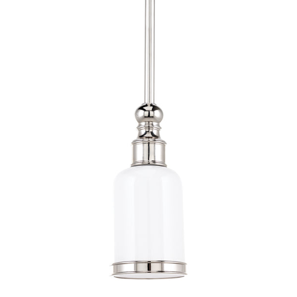 Hudson Valley - 6321-PN - One Light Pendant - Chatham - Polished Nickel from Lighting & Bulbs Unlimited in Charlotte, NC
