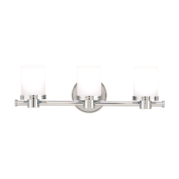 Hudson Valley - 2053-PC - Three Light Bath Bracket - Southport - Polished Chrome from Lighting & Bulbs Unlimited in Charlotte, NC