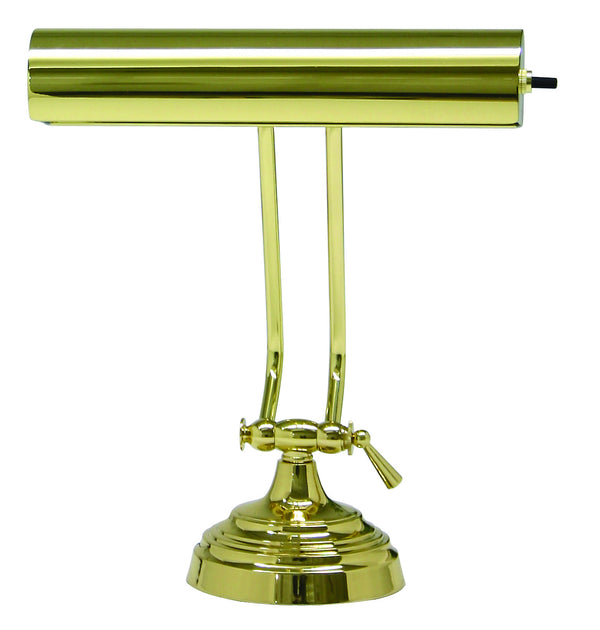 One Light Piano/Desk Lamp from the Piano/Desk Collection in Polished Brass Finish by House of Troy