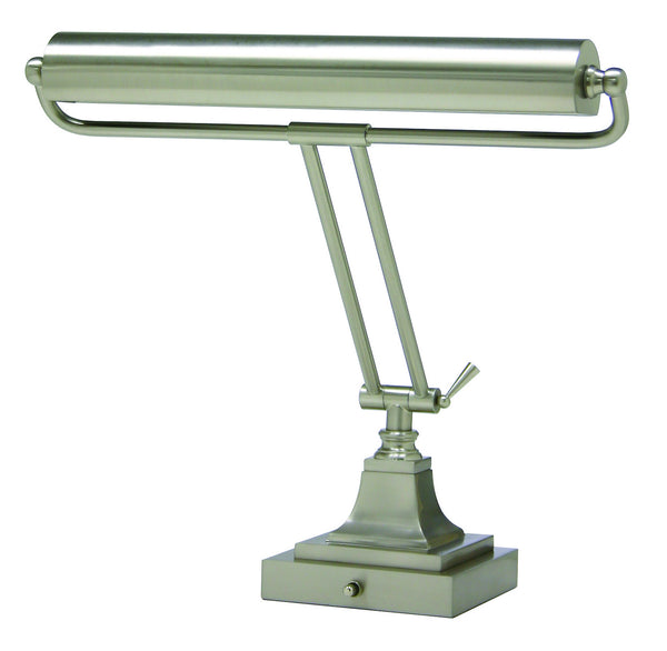 Two Light Piano/Desk Lamp from the Piano/Desk Collection in Satin Nickel Finish by House of Troy