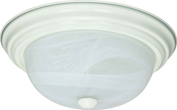 Nuvo Lighting - 60-221 - Two Light Flush Mount - Textured White from Lighting & Bulbs Unlimited in Charlotte, NC