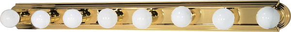 Nuvo Lighting - 60-311 - Eight Light Vanity - Polished Brass from Lighting & Bulbs Unlimited in Charlotte, NC