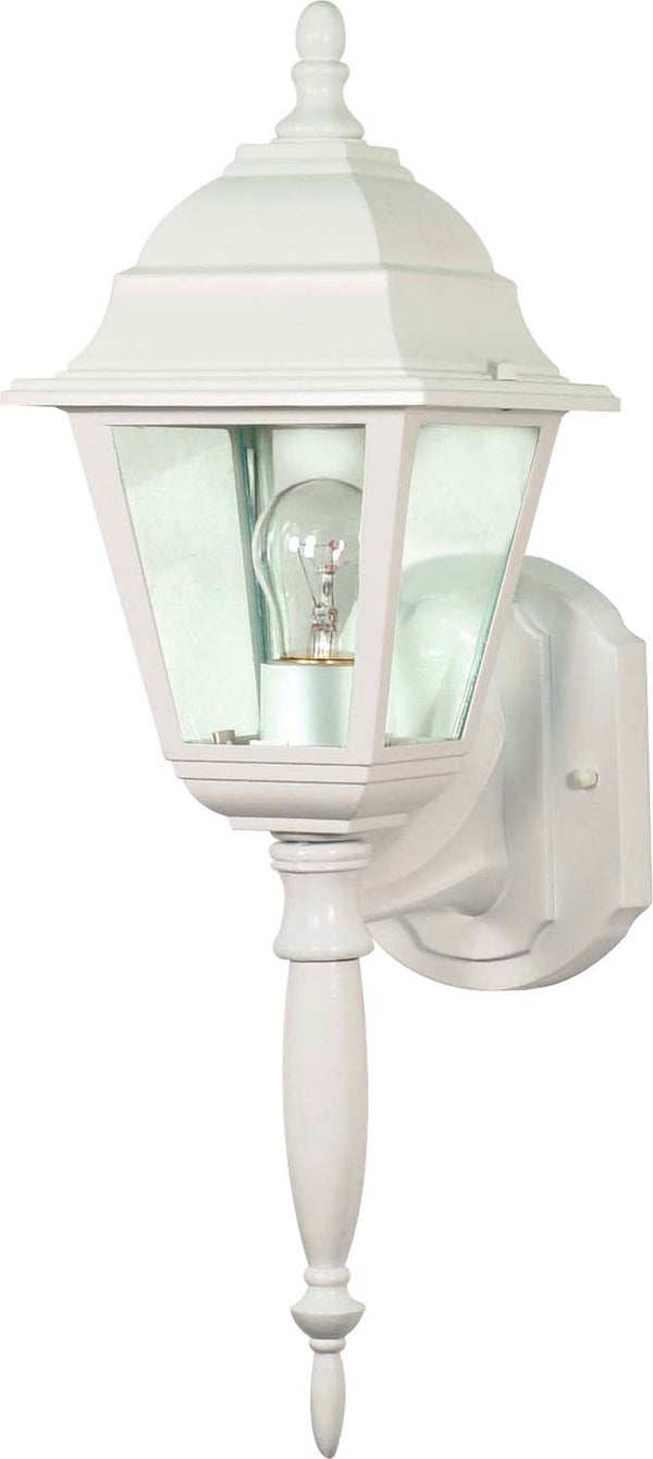 Nuvo Lighting - 60-540 - One Light Wall Lantern - Briton - White from Lighting & Bulbs Unlimited in Charlotte, NC