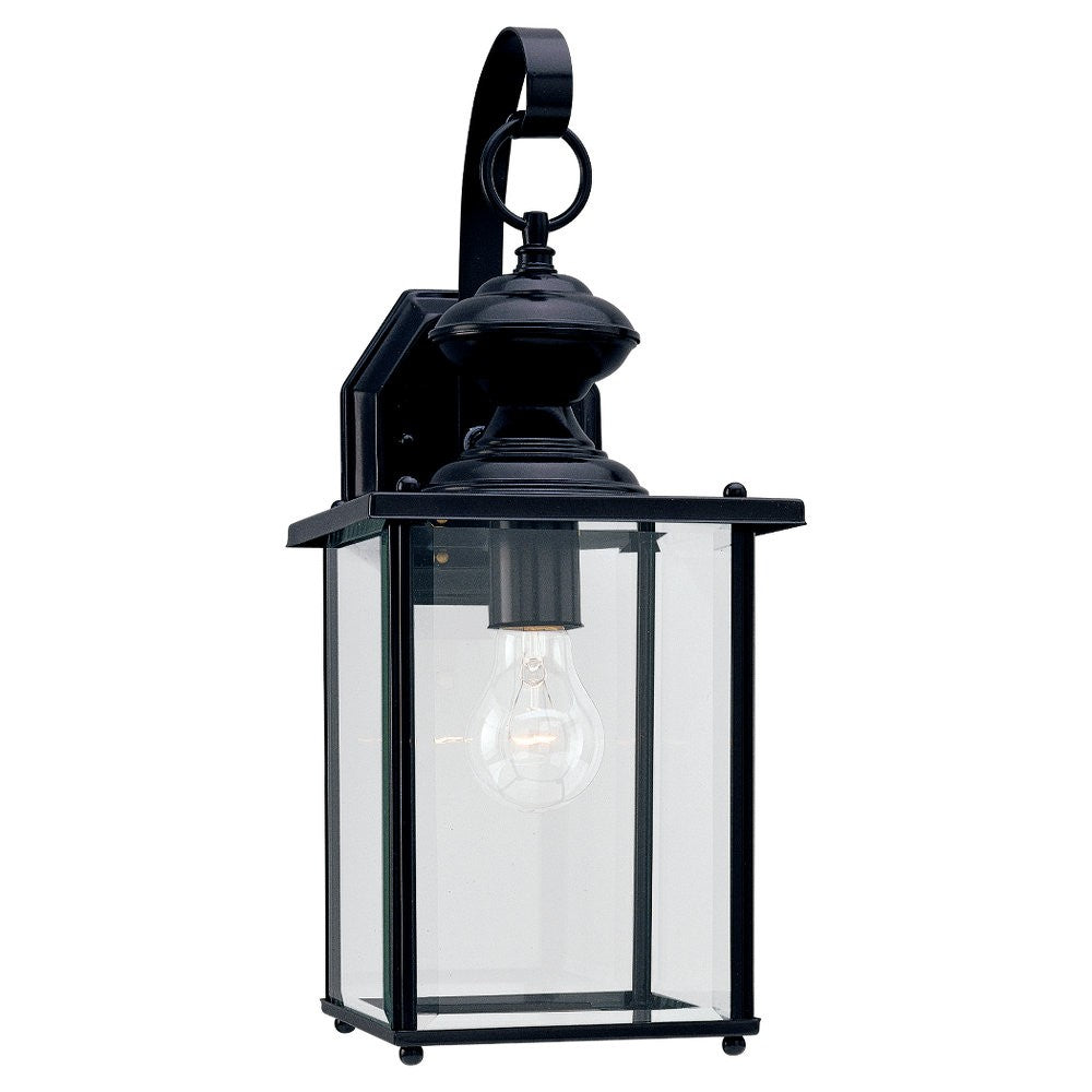Generation Lighting - 8458-12 - One Light Outdoor Wall Lantern - Jamestowne - Black from Lighting & Bulbs Unlimited in Charlotte, NC
