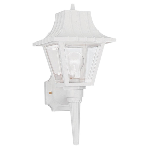 Generation Lighting - 8720-15 - One Light Outdoor Wall Lantern - Polycarbonate Outdoor - White from Lighting & Bulbs Unlimited in Charlotte, NC