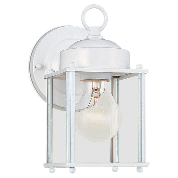Generation Lighting - 8592-15 - One Light Outdoor Wall Lantern - New Castle - White from Lighting & Bulbs Unlimited in Charlotte, NC